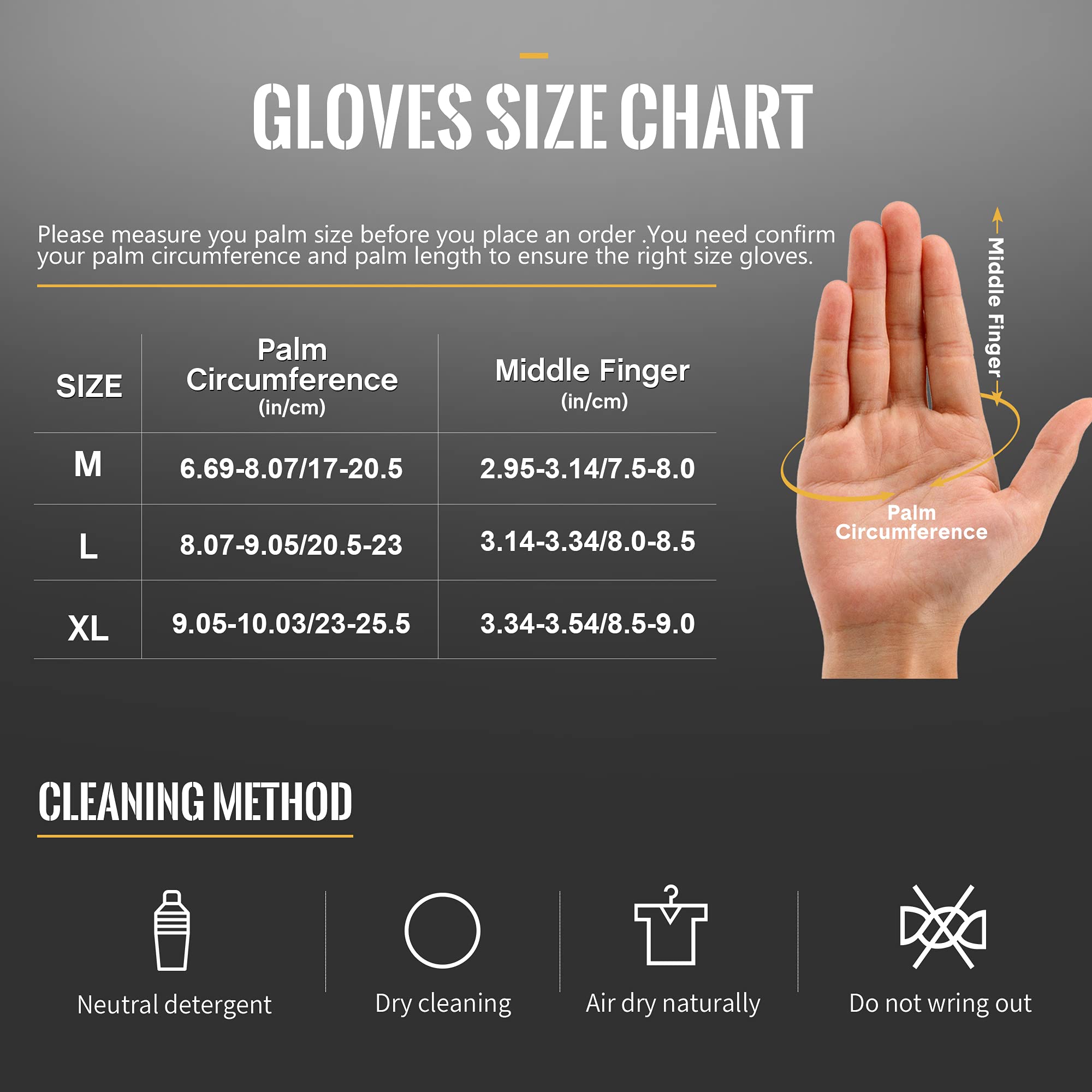 MCTi Ski Mittens Down Mittens Winter Cold Weather Waterproof Touch Screen Mitt for Men - Image 7